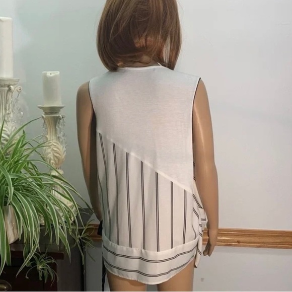 Melissa Nepton Stripped Top - Size Small - Picture 4 of 6